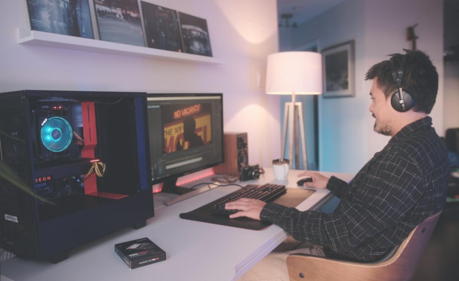 Blick in unser Büro während der Entwicklungsarbeit